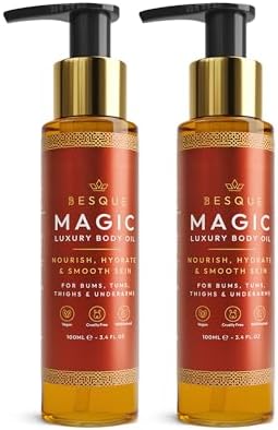 Besque Original Magic Body Oil: Hydrating Body Oils for Women 3.4 FL OZ Gallery Photo 2