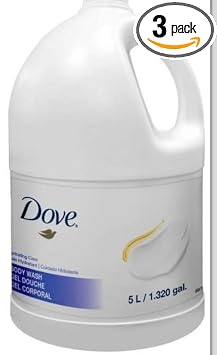 Dove 5Liter PRO Body Wash Daily Moisturizer Refill Bottles (3) Gallery Photo 5