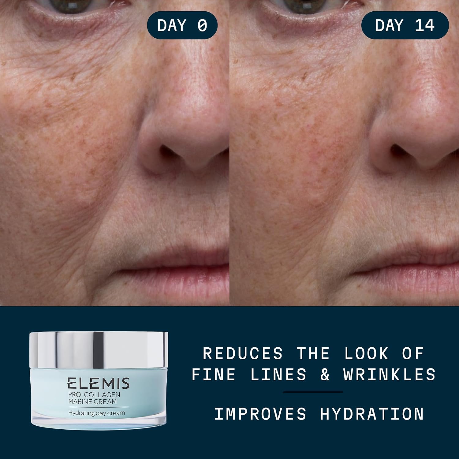 ELEMIS ProCollagen Marine Cream, AntiWrinkle Daily Moisturizer Gallery Photo 2
