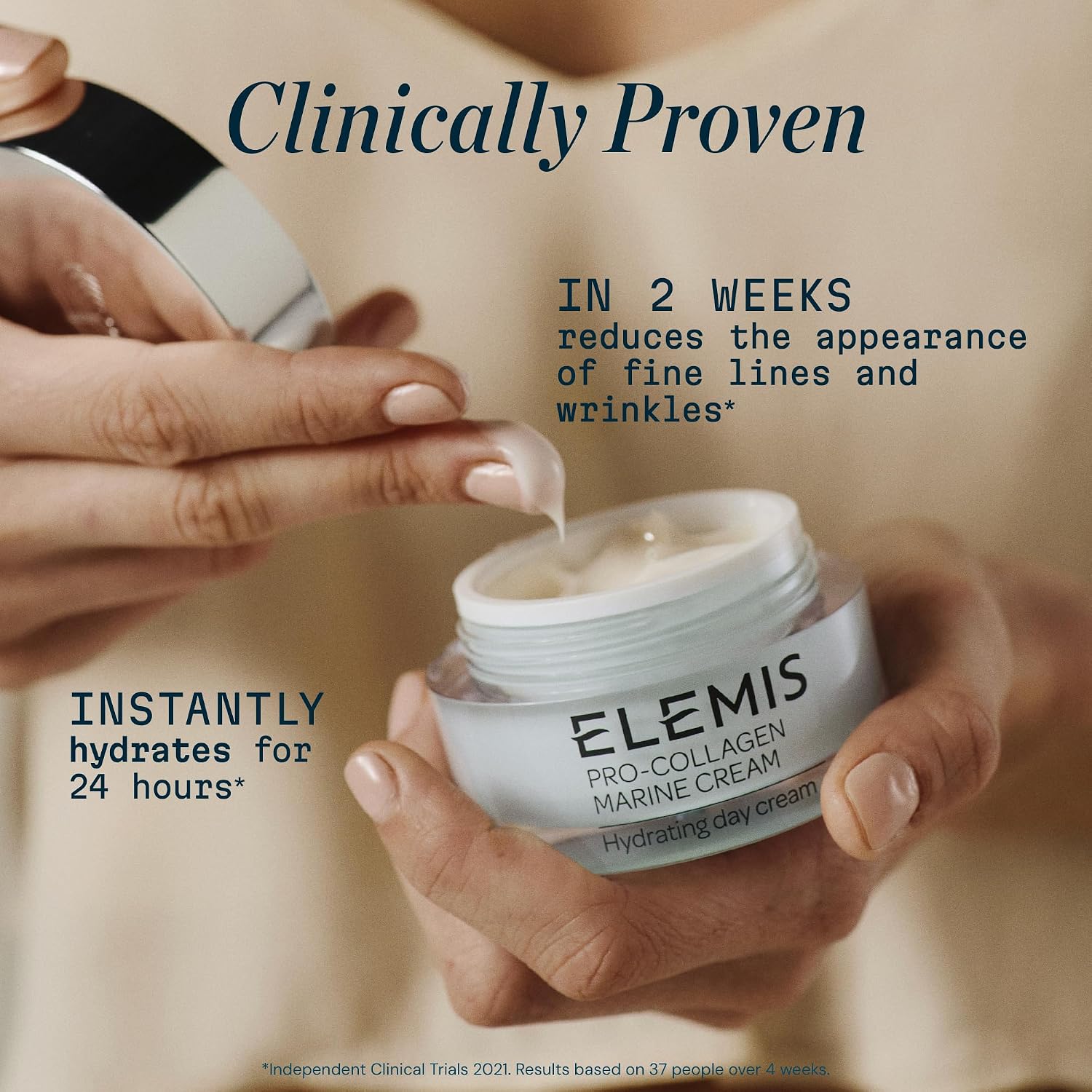 ELEMIS ProCollagen Marine Cream, AntiWrinkle Daily Moisturizer Gallery Photo 4