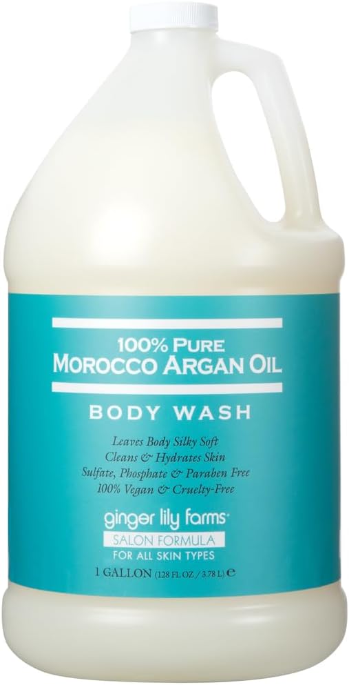 Ginger Lily Farms 100% Pure Morocco Argan Oil Body Wash, 128oz/4pk Gallery Photo 2