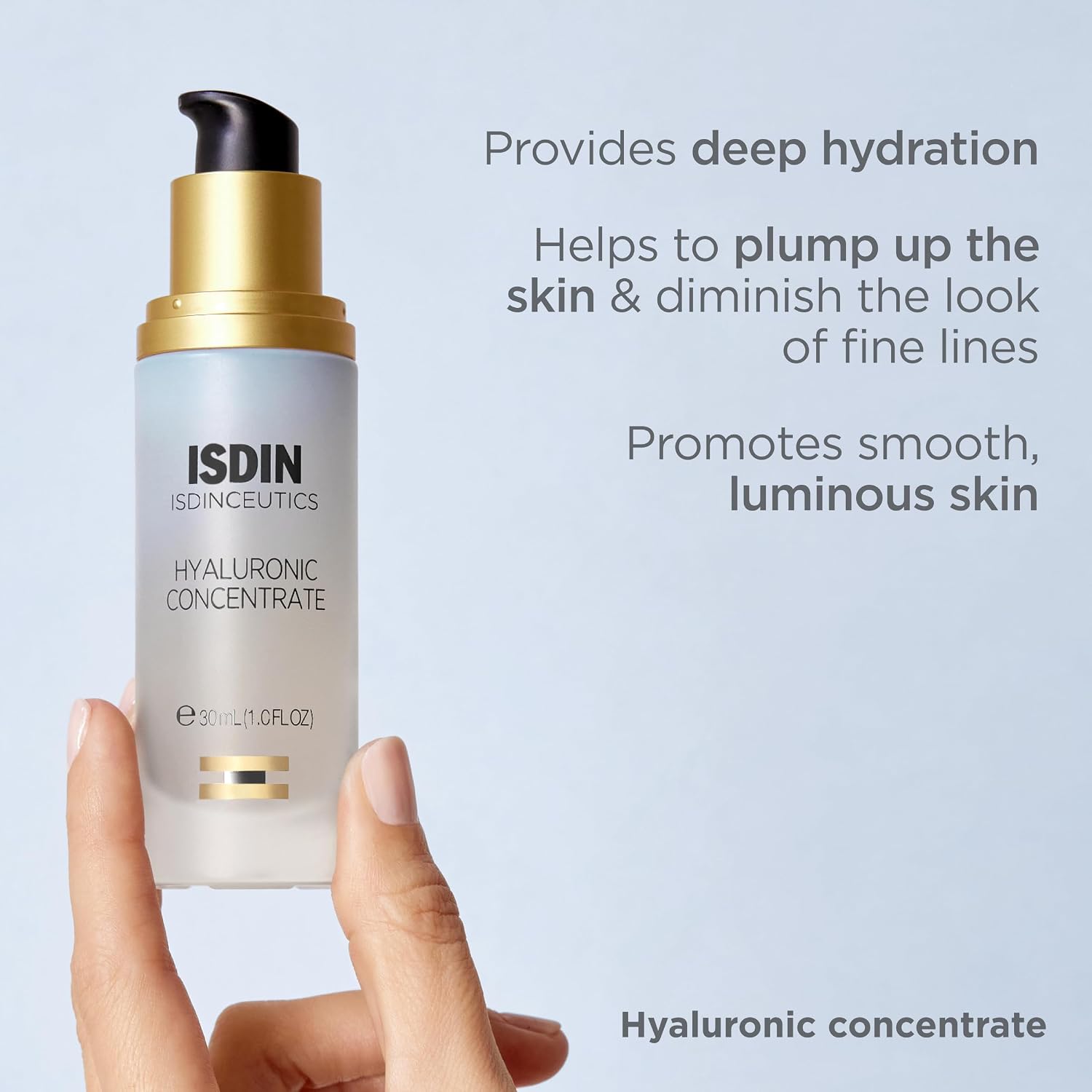 ISDIN ceutics Hyaluronic Concentrate Hydrating Face Serum, 1 fl oz Gallery Photo 4