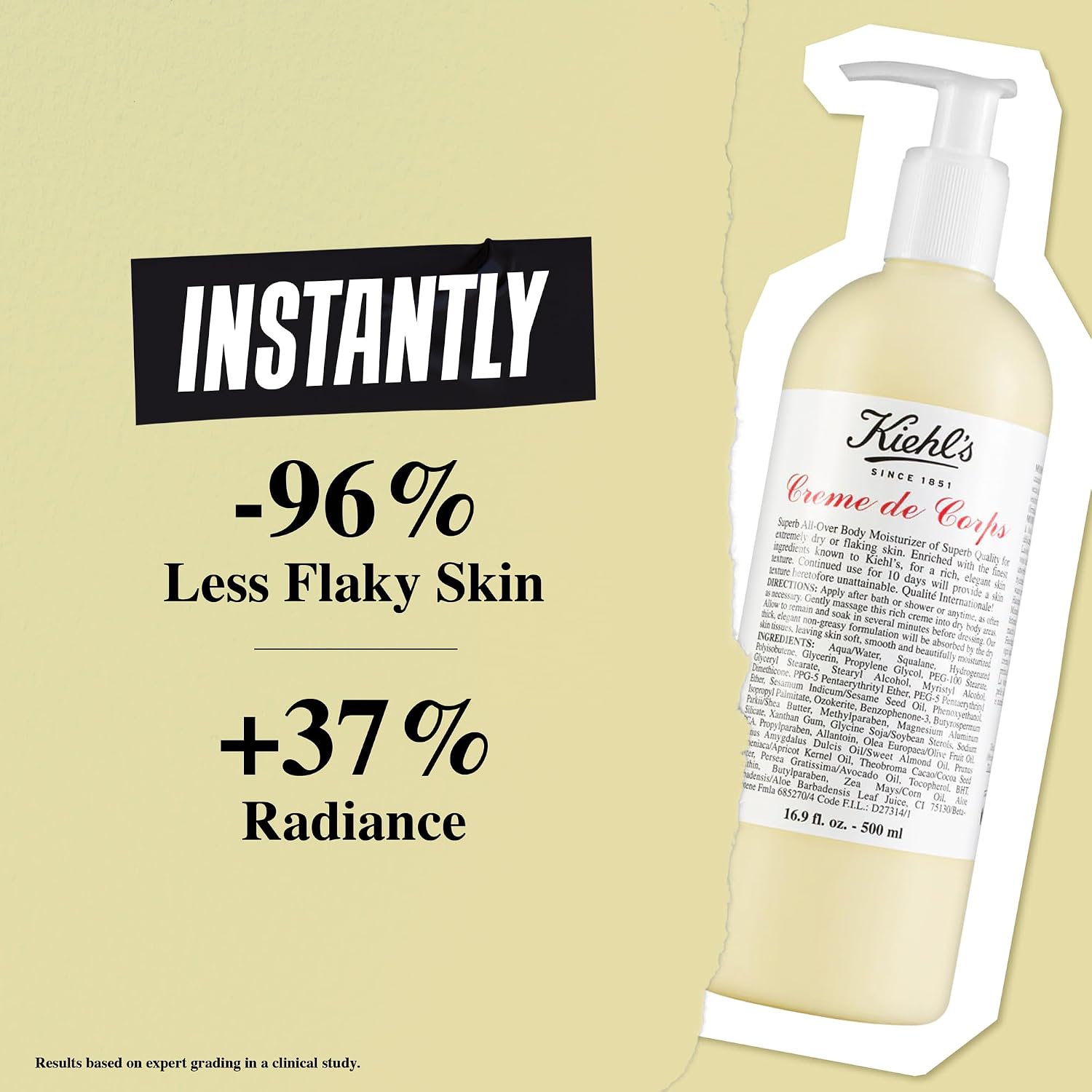 Kiehl's Creme de Corps Body Lotion, with Cocoa Butter, Fast Hydration Gallery Photo 5