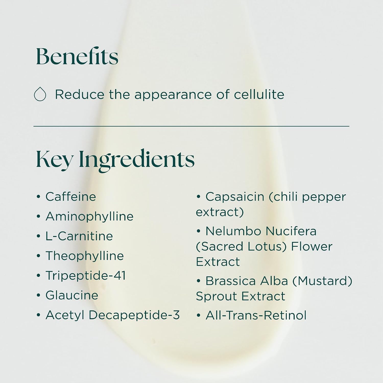 Marini SkinSolutions CelluliTX: Cellulite Thigh Cream with Aminophylline, Retinol, Peptides & Caffeine 4 oz Gallery Photo 4