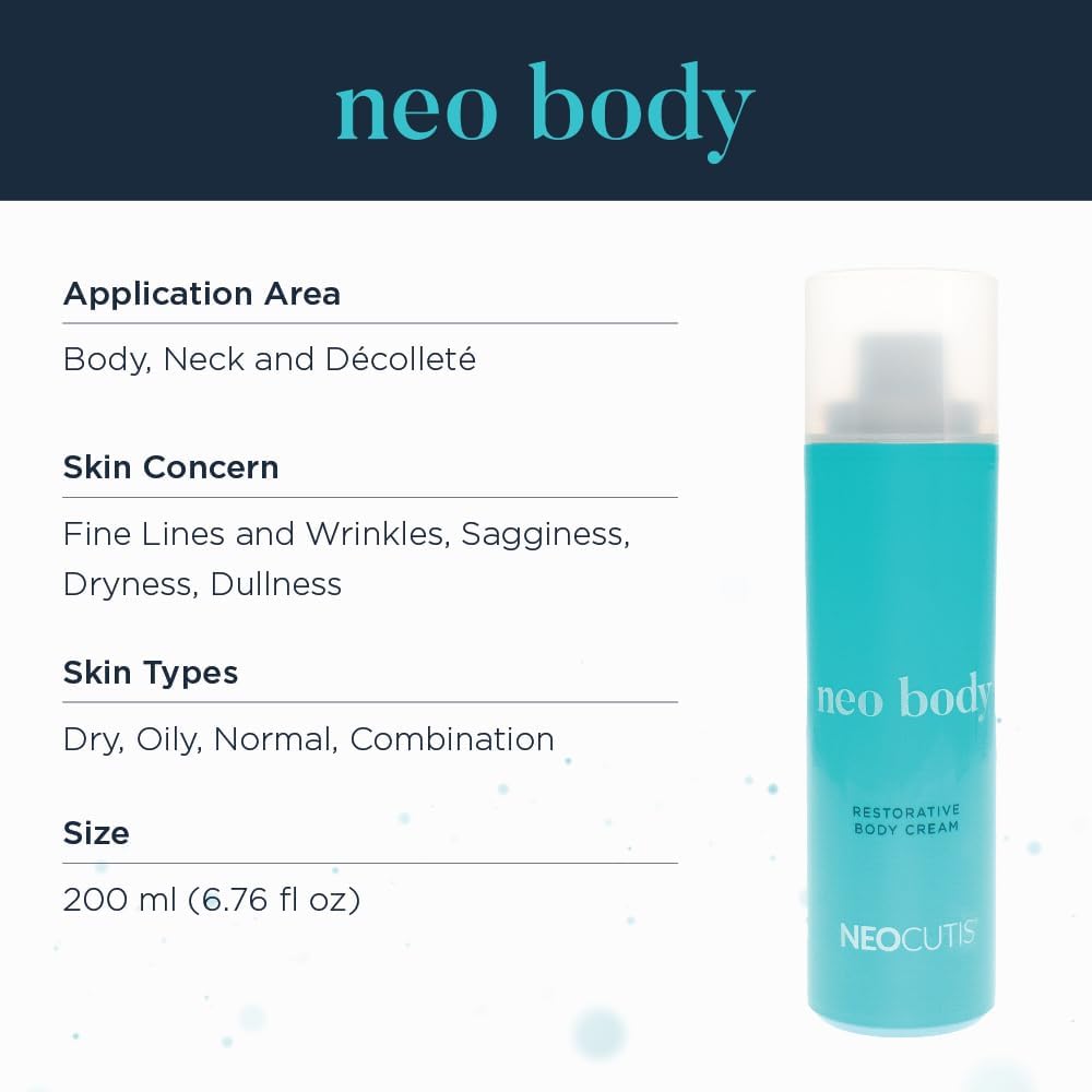 NEOCUTIS Neo Body Restorative Body Cream: AntiAging and Firming 200 ml Gallery Photo 3