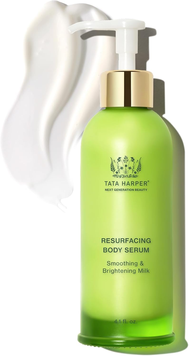 Tata Harper Resurfacing Body Serum, Brightening and Smoothing Body Serum, Botanical Retinol Alternatives, Natural Skincare, Natural Body Care, 125ml Gallery Photo 1