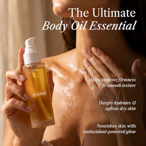 THERMOSLIM Evora Botanical Body Oil for Women – After Shower Body Oil for Dry Skin Gallery Photo 4