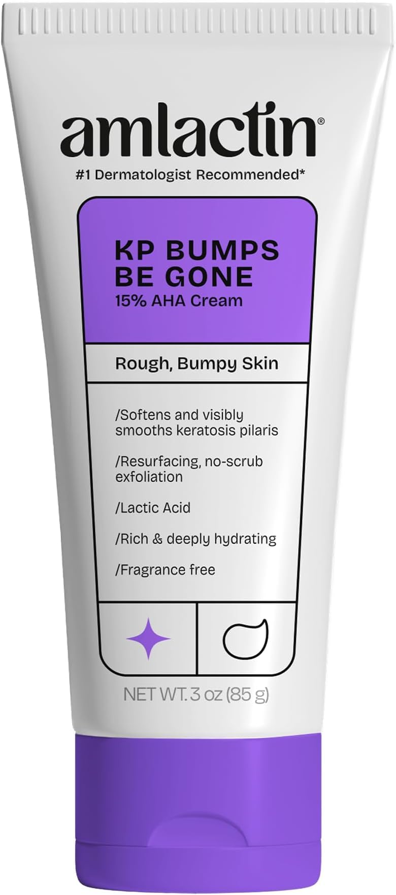 Amlactin KP Bumps Be Gone Body Cream, 15% Lactic Acid, 3 Ounce (Pack of 12) - Featured Product Photo