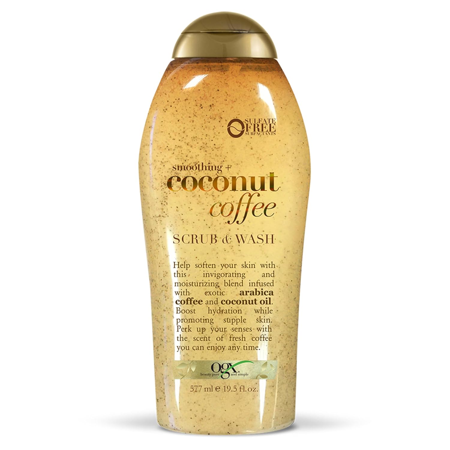 Best Body Scrubs for Smooth Skin Amazon.com : OGX Smoothing + Coconut Coffee Body Scrub, 19.5