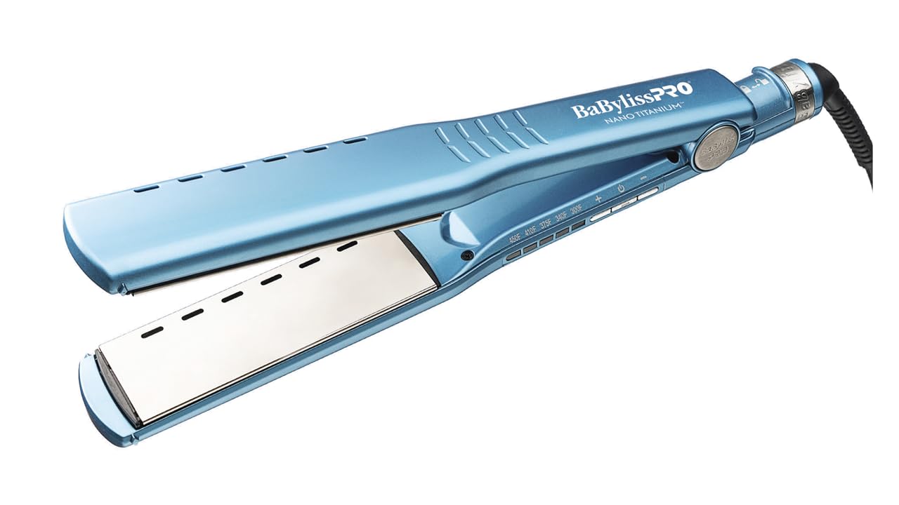 Amazon.com: BabylissPRO The Vented Ionic Flat Iron, Nano Tit
