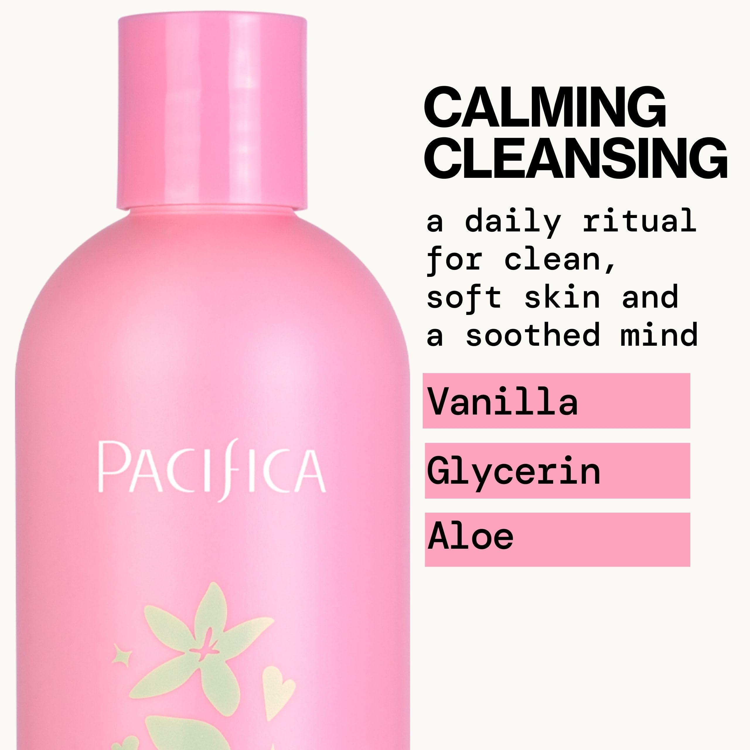 Pacifica Body Wash - Vanilla Crystal Super Hydrating Body Wash - Bath & Shower Gel - Clean Beauty, Vegan & Cruelty-Free Dermatologist Tested, 12 Fl Oz (Pack of 12) Gallery Photo 3